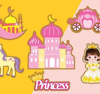 Thẻ cắm giấy công chúa