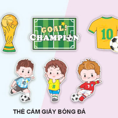 Thẻ cắm giấy bóng đá